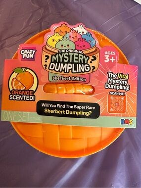 NEW RMS Crazy Fun Mystery Dumpling Bao Bun Squishy – Sherbet Edition NIB